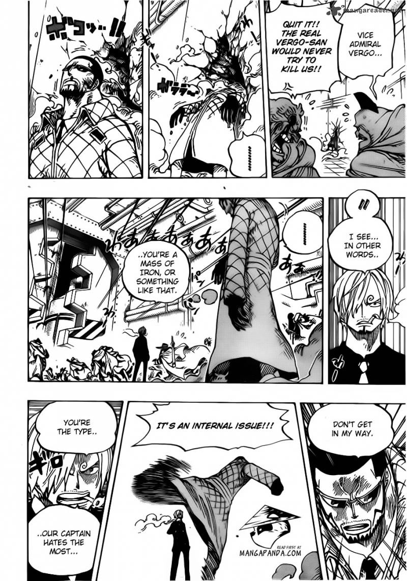 One Piece Chapter 681 - Page 16 in English