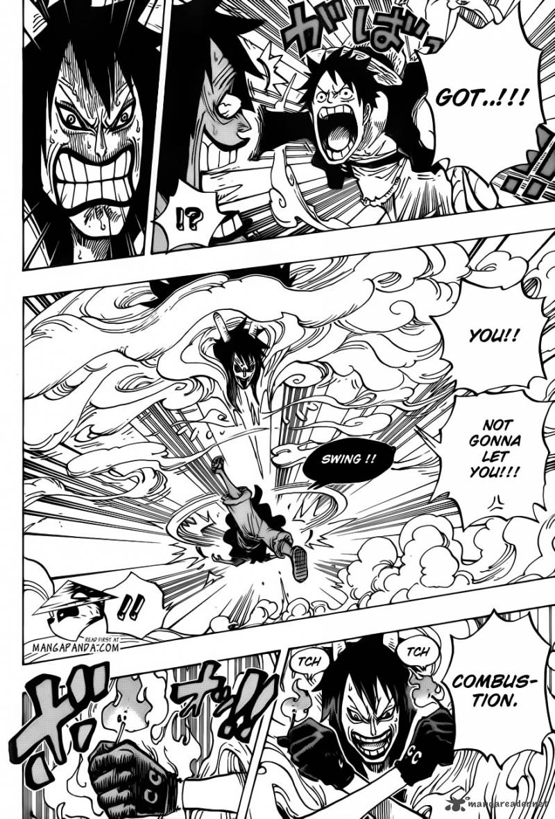 One Piece Chapter 681 - Page 4 in English