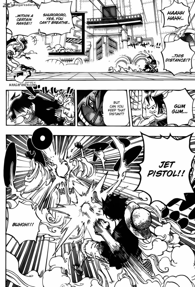 One Piece Chapter 681 - Page 8 in English