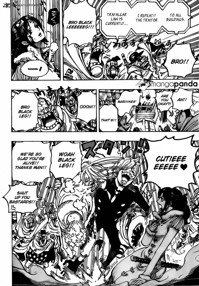 One Piece Chapter 682 - Page 6 in English