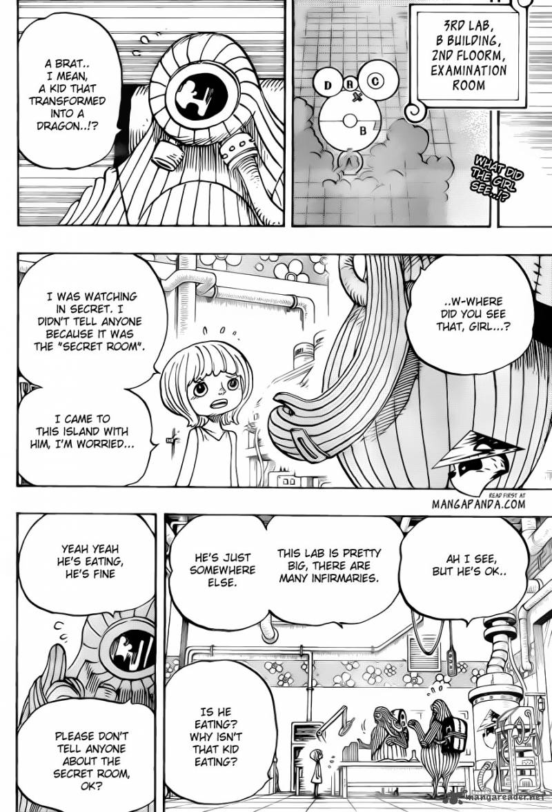 One Piece Chapter 683 - Page 4 in English