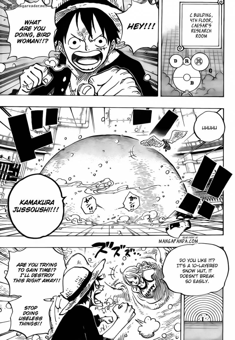 One Piece Chapter 683 - Page 5 in English