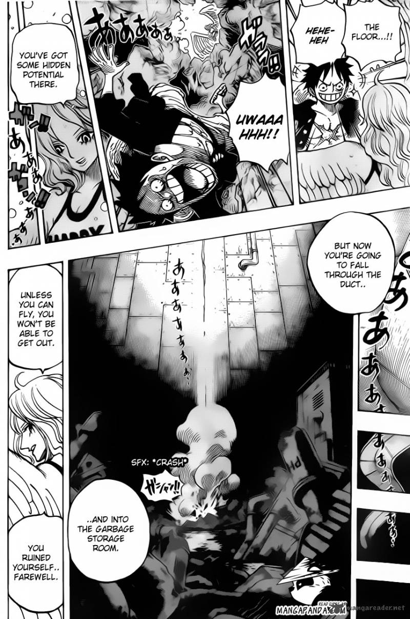 One Piece Chapter 683 - Page 8 in English