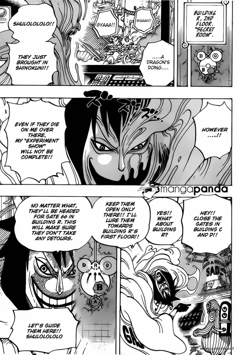 One Piece Chapter 684 - Page 11 in English
