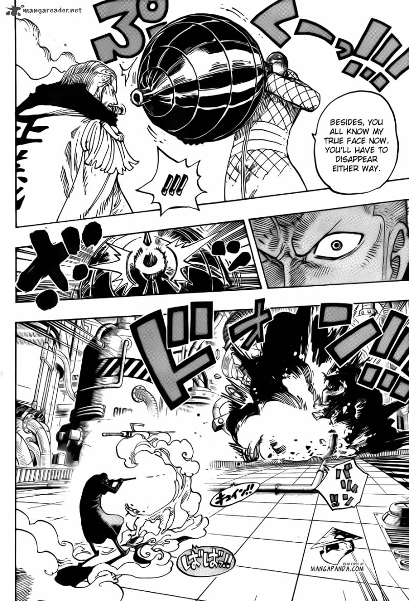 One Piece Chapter 684 - Page 4 in English