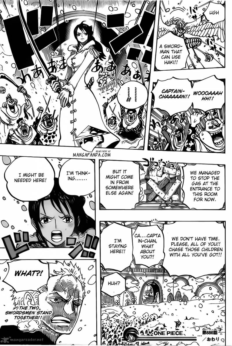 One Piece Chapter 686 - Page 21 in English