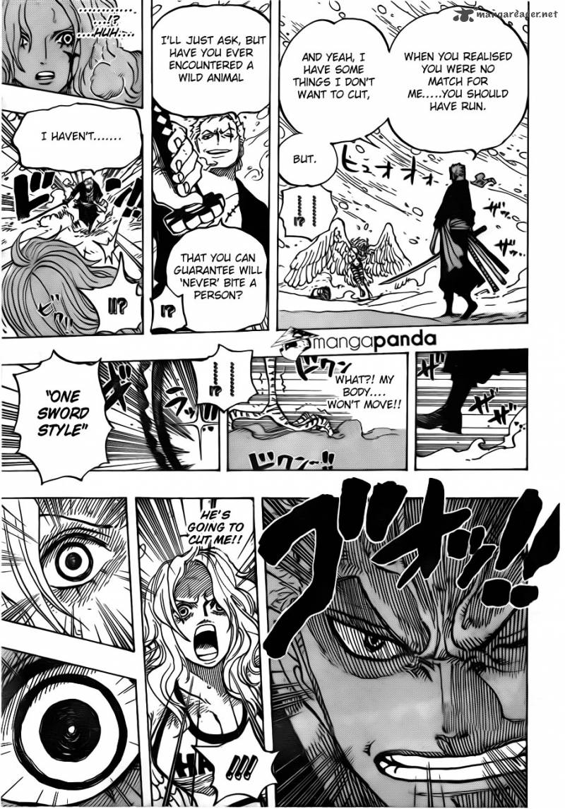 One Piece Chapter 687 - Page 15 in English