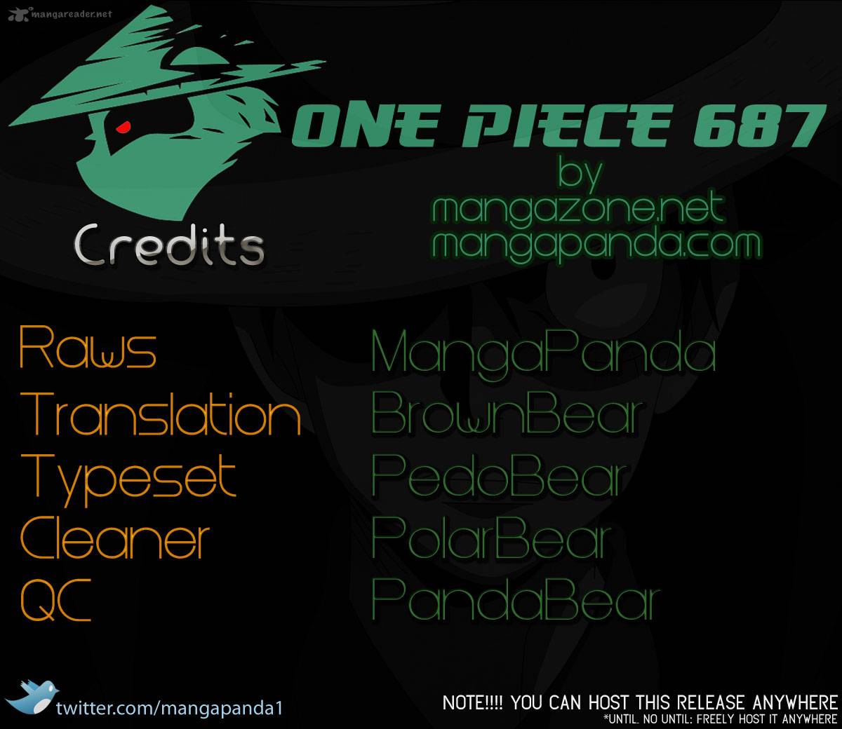 One Piece Chapter 687 - Page 23 in English