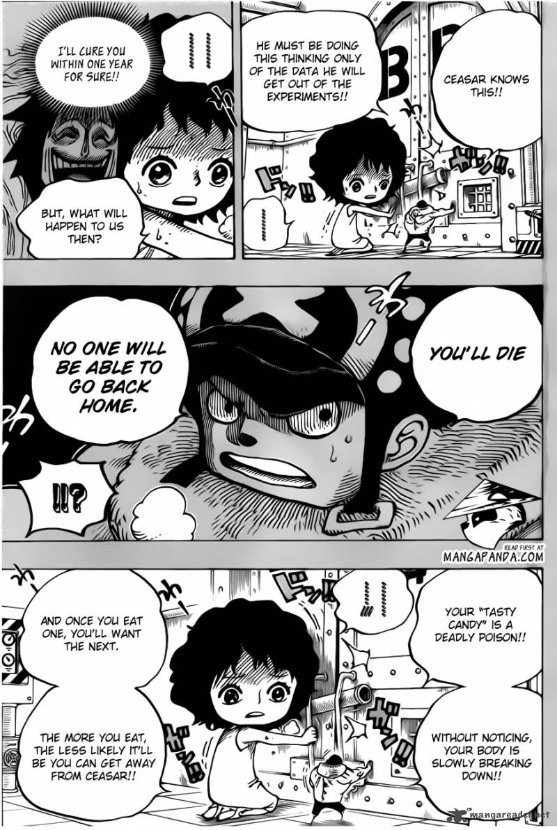 One Piece Chapter 688 - Page 11 in English