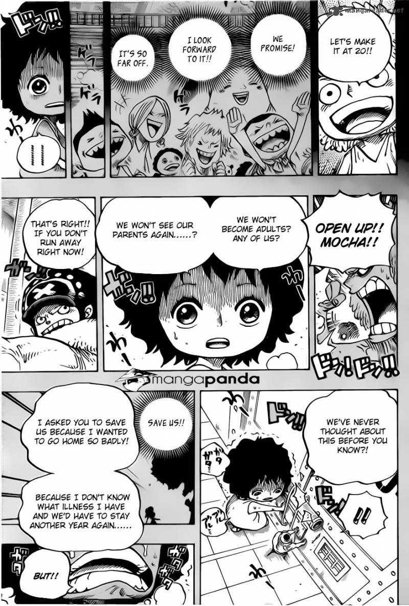 One Piece Chapter 688 - Page 13 in English