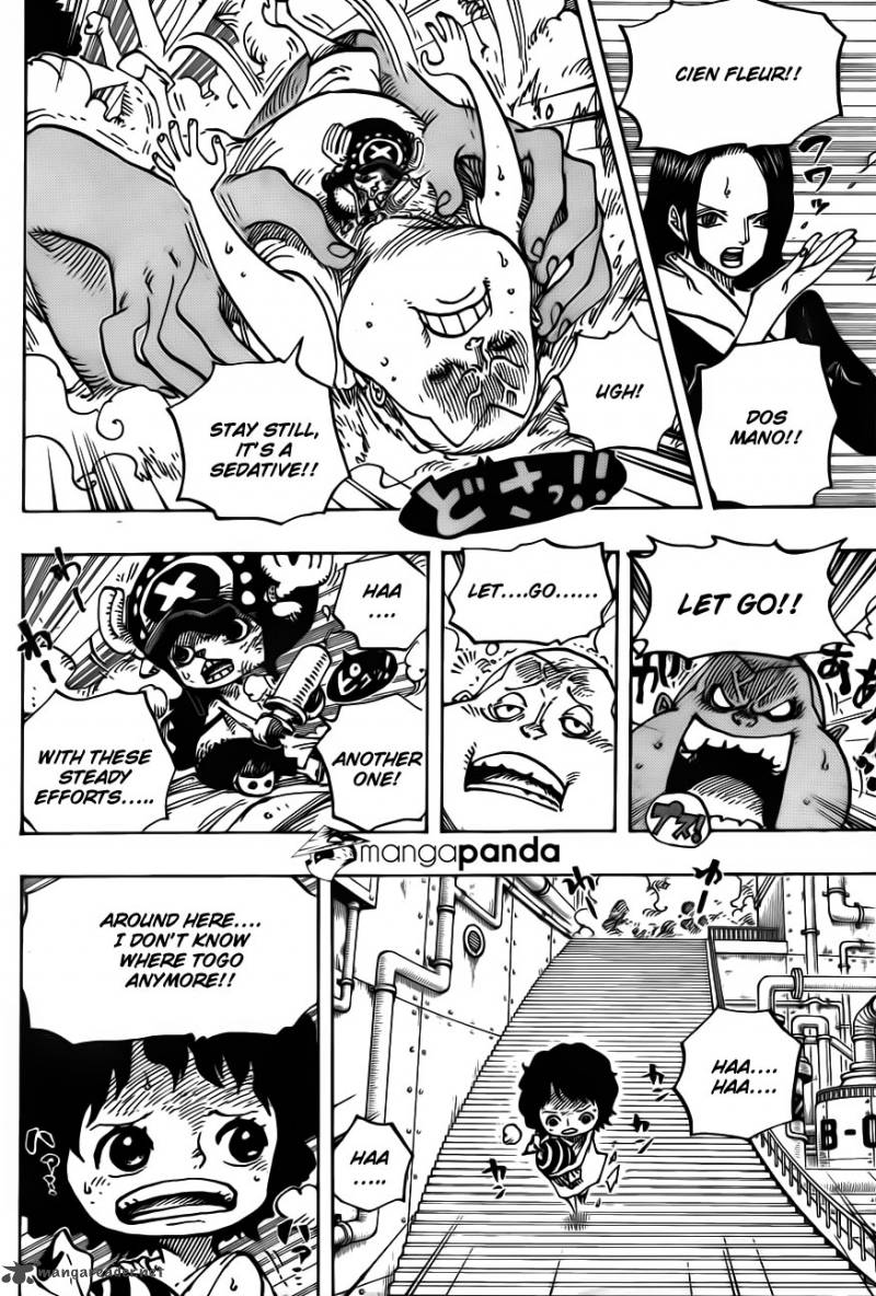 One Piece Chapter 688 - Page 6 in English