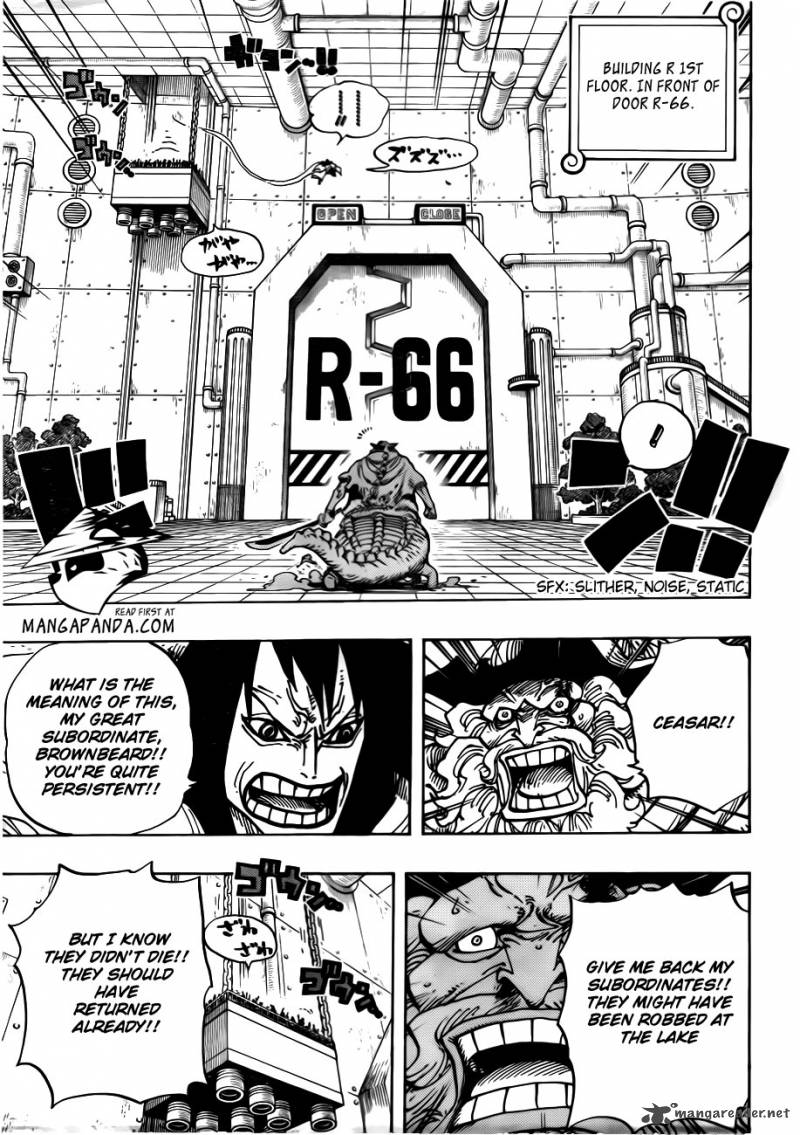 One Piece Chapter 689 - Page 5 in English