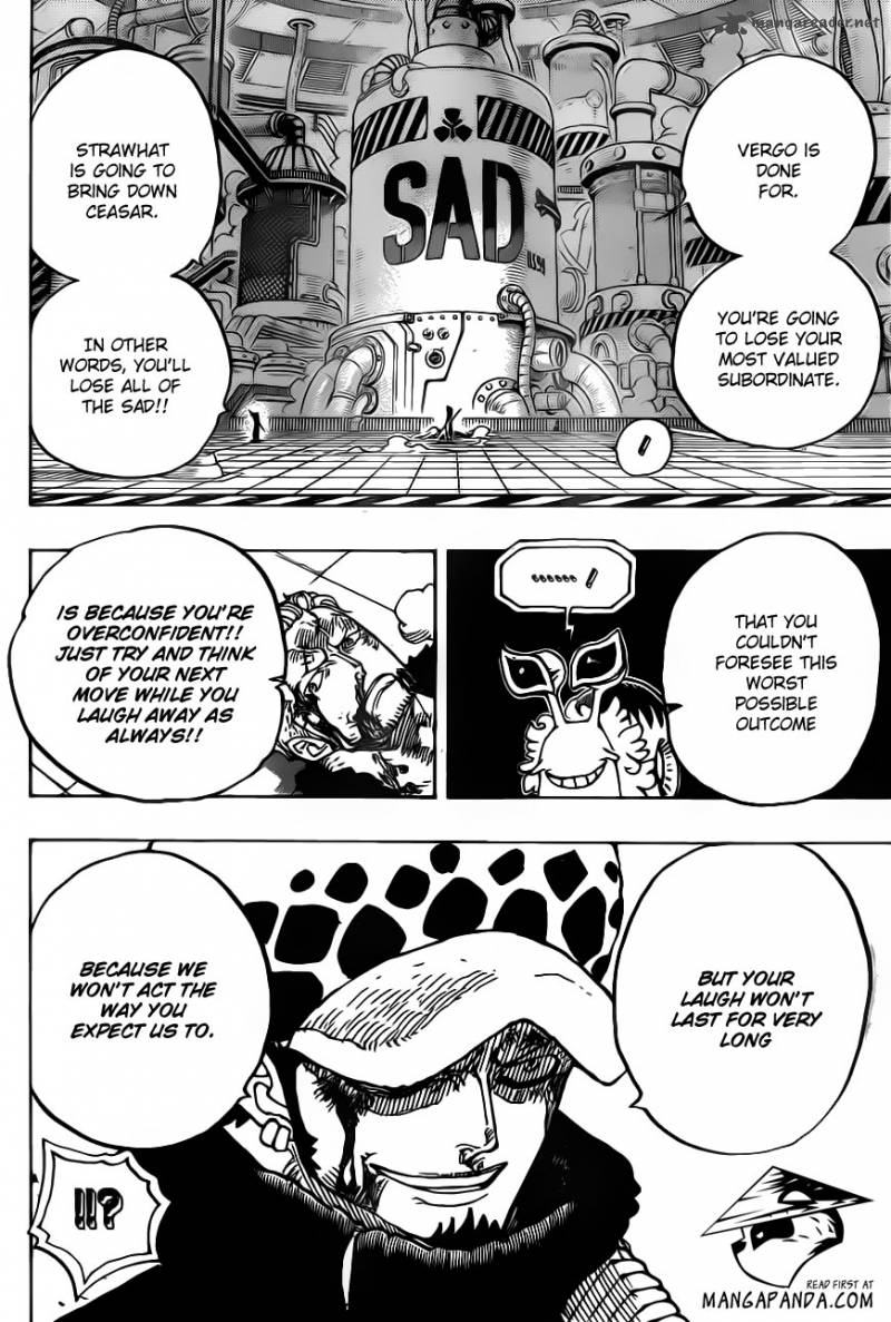One Piece Chapter 690 - Page 16 in English