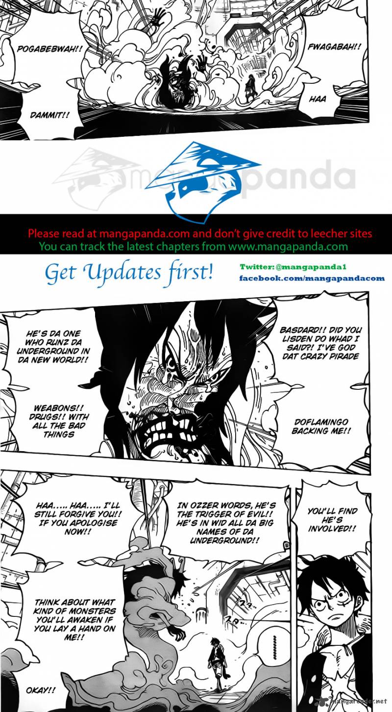 One Piece Chapter 690 - Page 5 in English