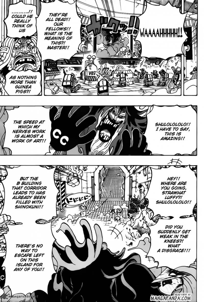 One Piece Chapter 691 - Page 14 in English