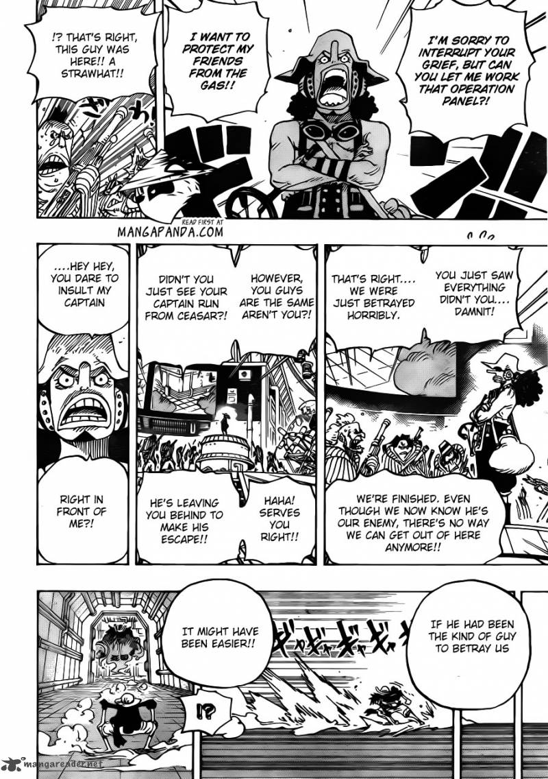 One Piece Chapter 691 - Page 15 in English