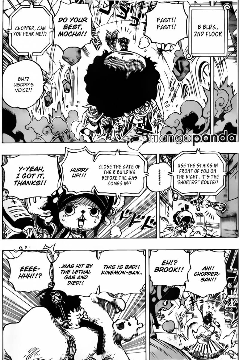 One Piece Chapter 692 - Page 9 in English