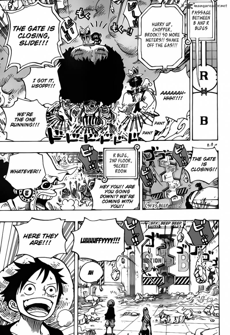 One Piece Chapter 693 - Page 15 in English