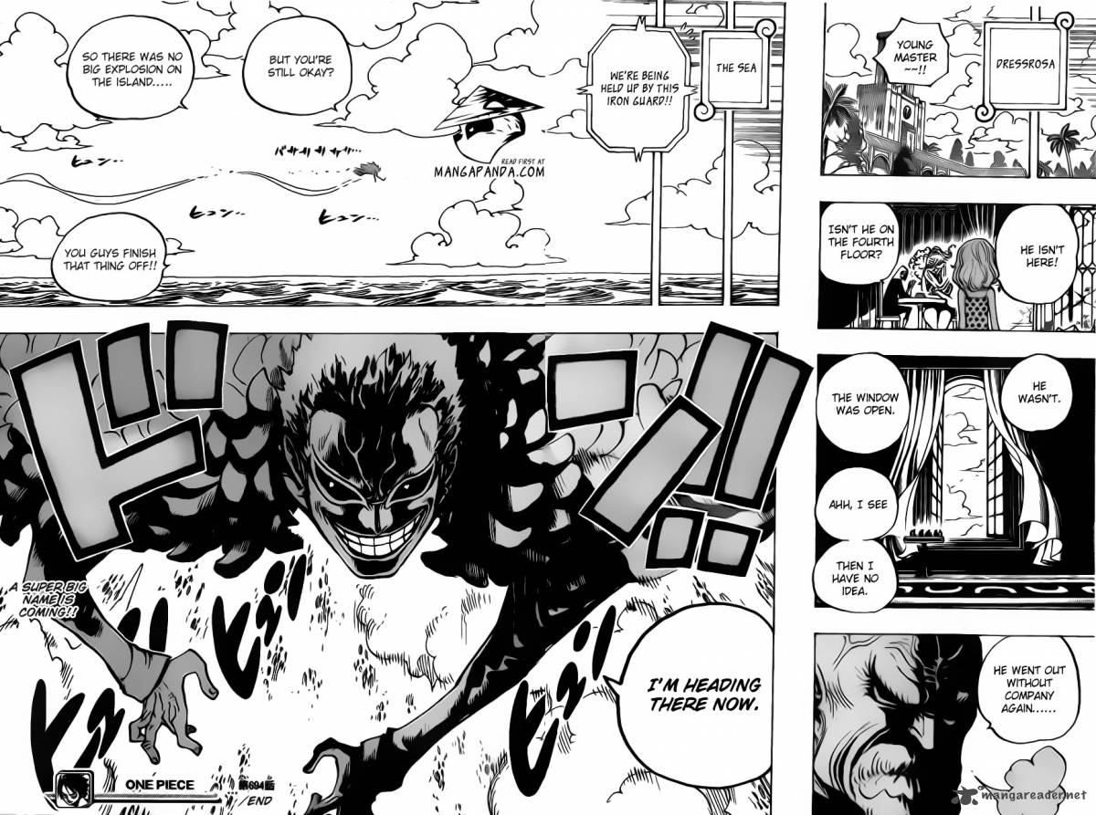 One Piece Chapter 694 - Page 18 in English