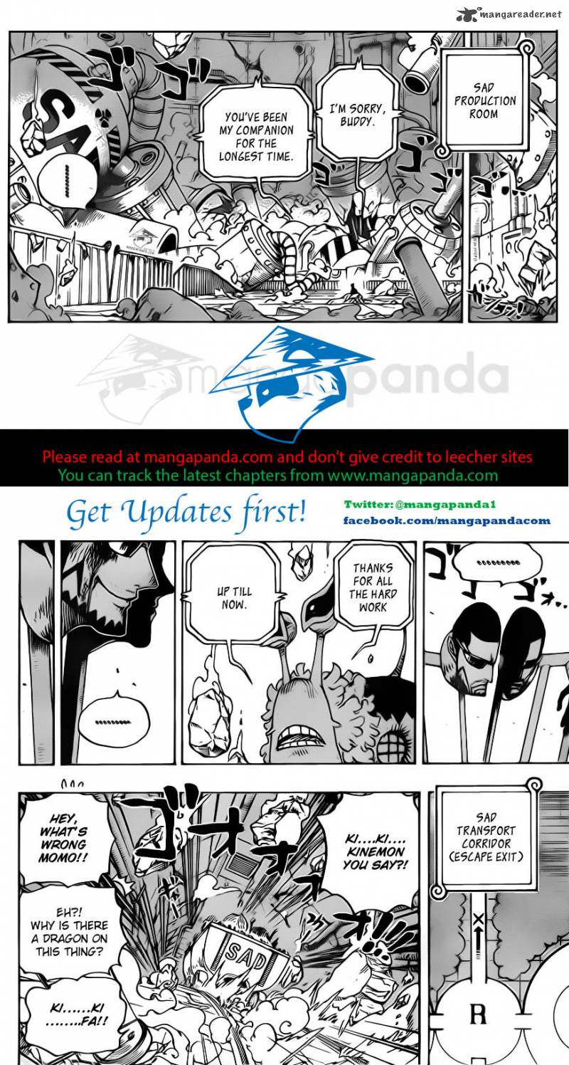 One Piece Chapter 694 - Page 8 in English