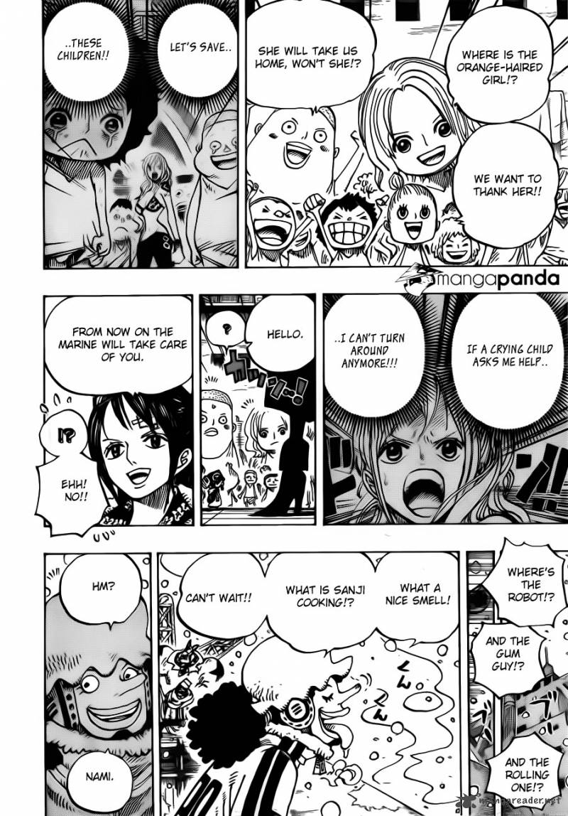 One Piece Chapter 696 - Page 12 in English