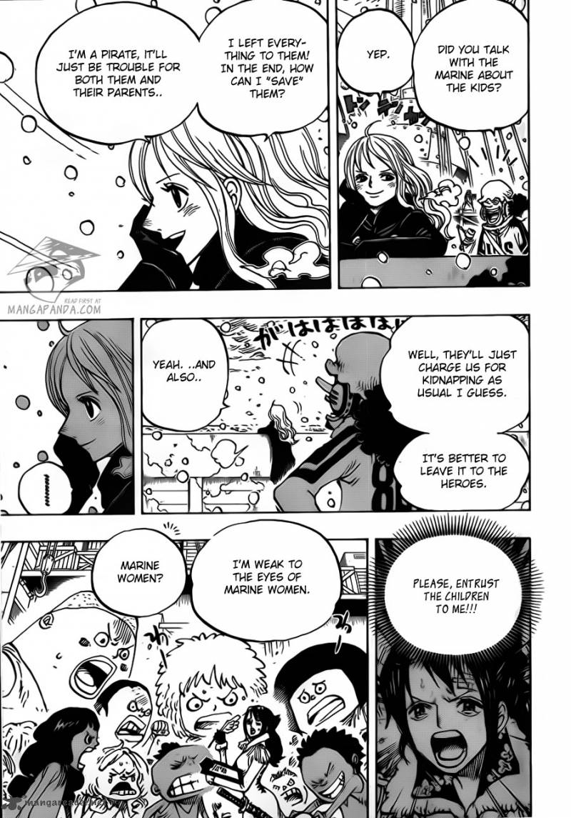 One Piece Chapter 696 - Page 13 in English