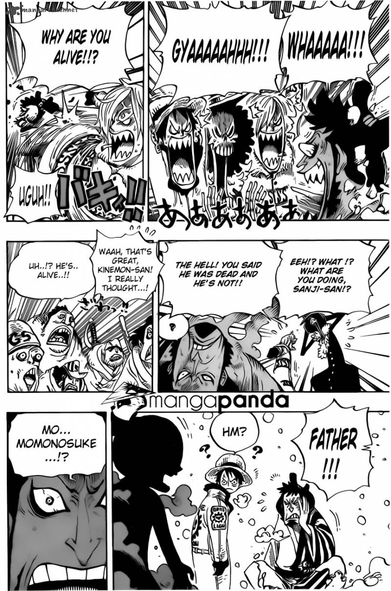 One Piece Chapter 696 - Page 8 in English