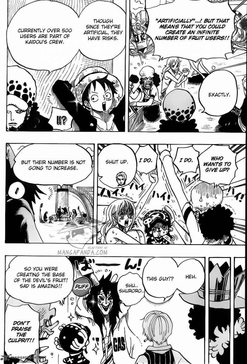 One Piece Chapter 698 - Page 18 in English