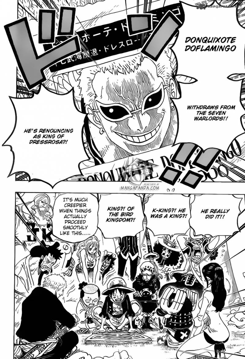 One Piece Chapter 699 - Page 16 in English