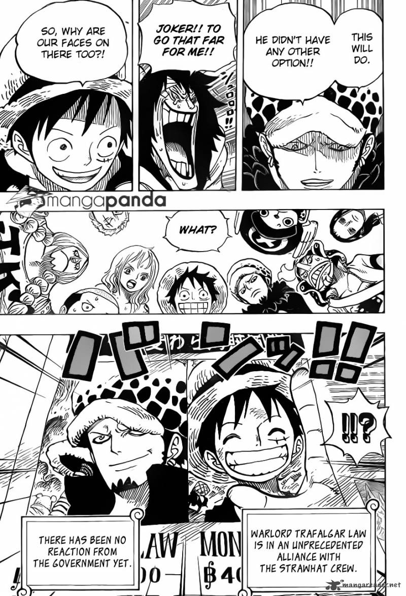 One Piece Chapter 699 - Page 17 in English