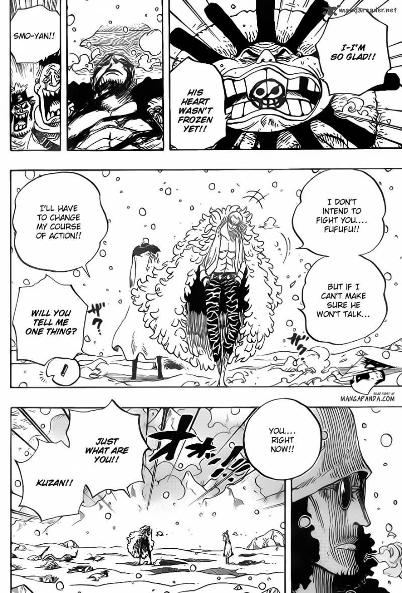 One Piece Chapter 699 - Page 6 in English