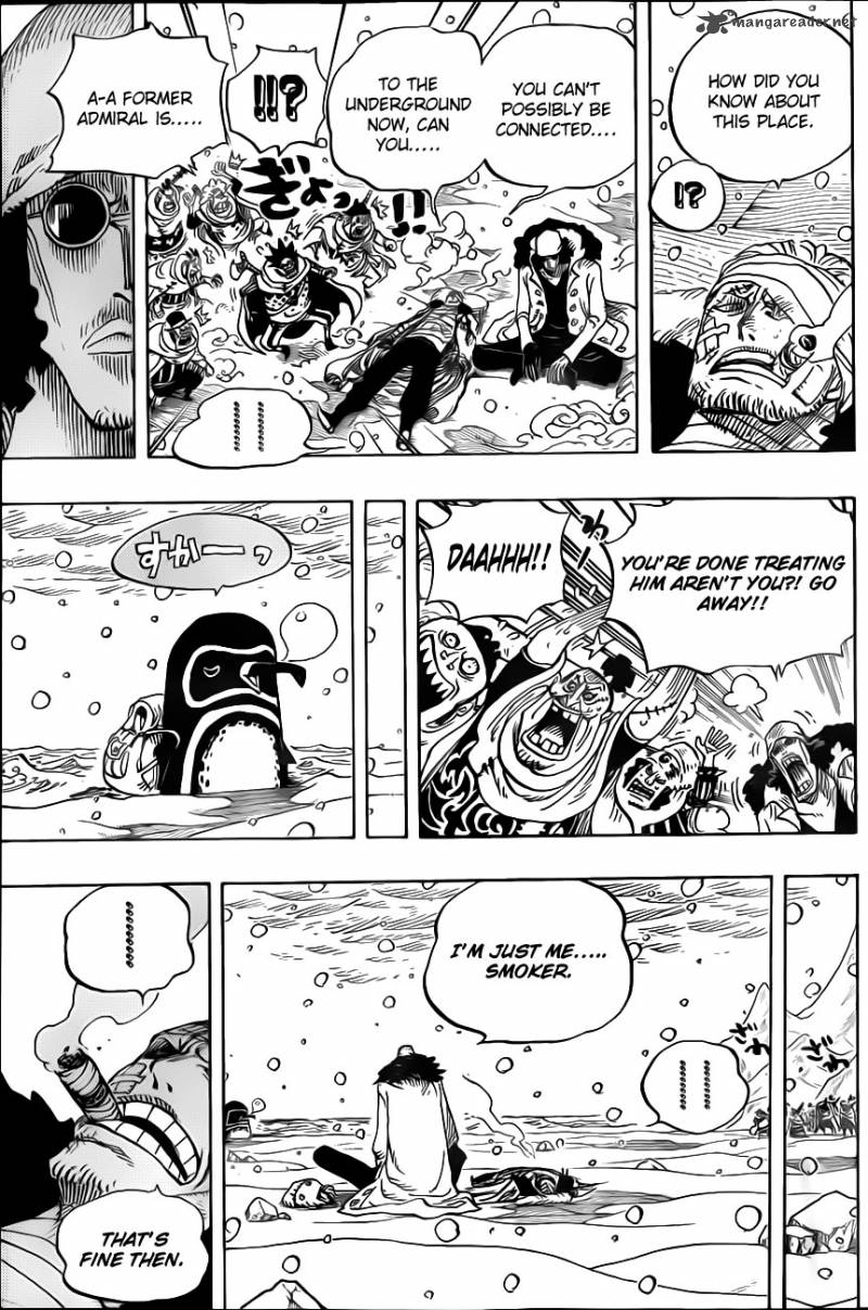 One Piece Chapter 699 - Page 9 in English