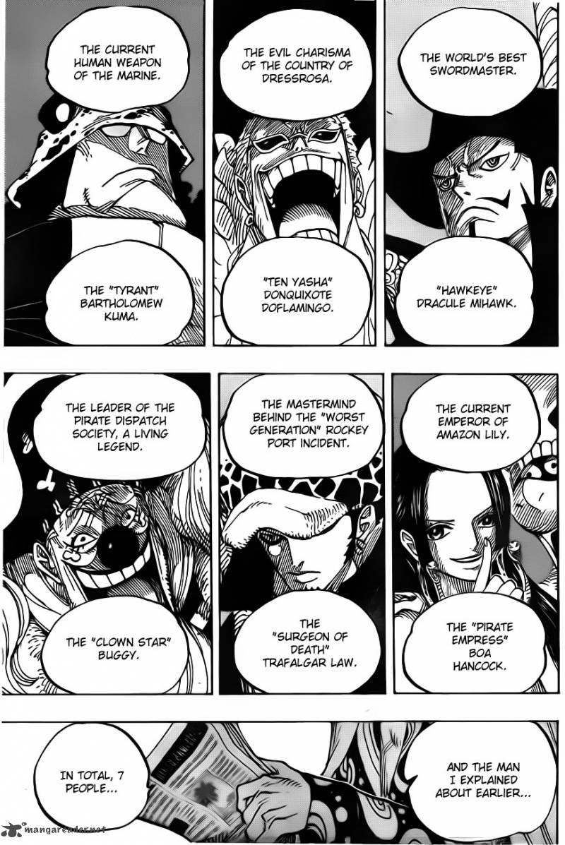 One Piece Chapter 700 - Page 16 in English