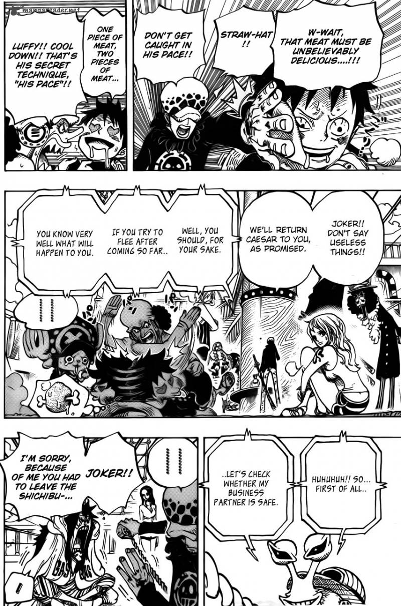 One Piece Chapter 700 - Page 9 in English