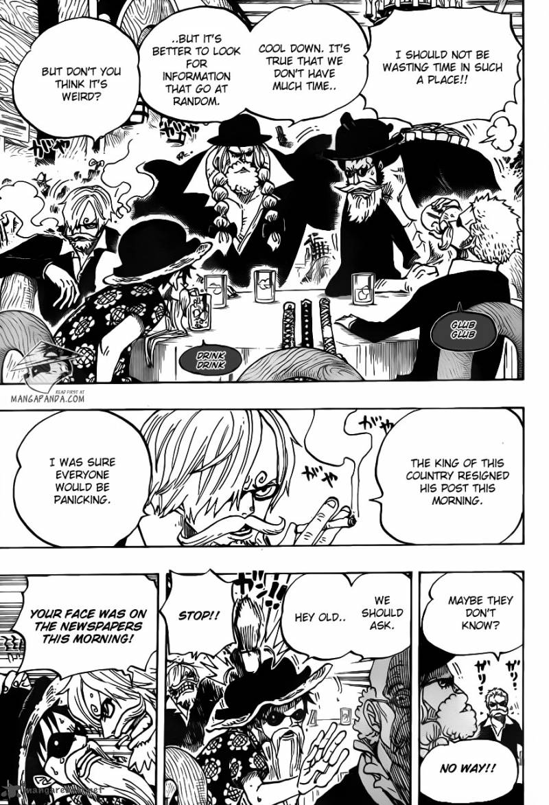 One Piece Chapter 701 - Page 15 in English