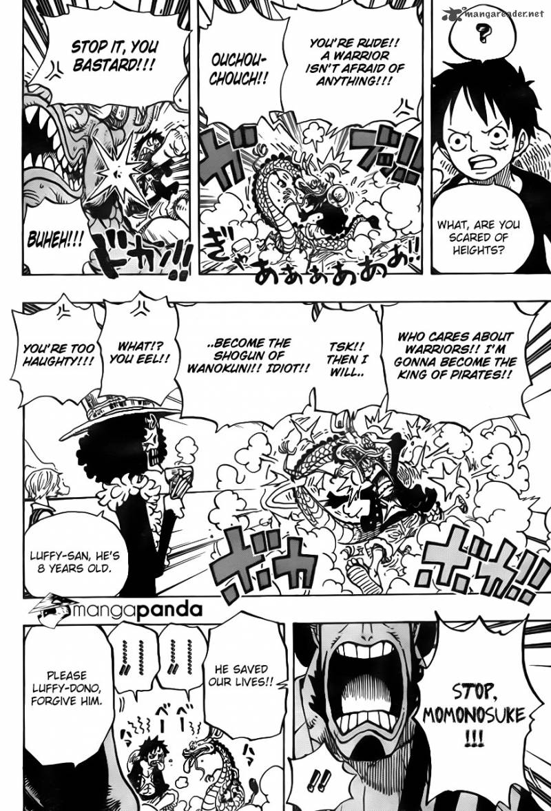 One Piece Chapter 701 - Page 6 in English