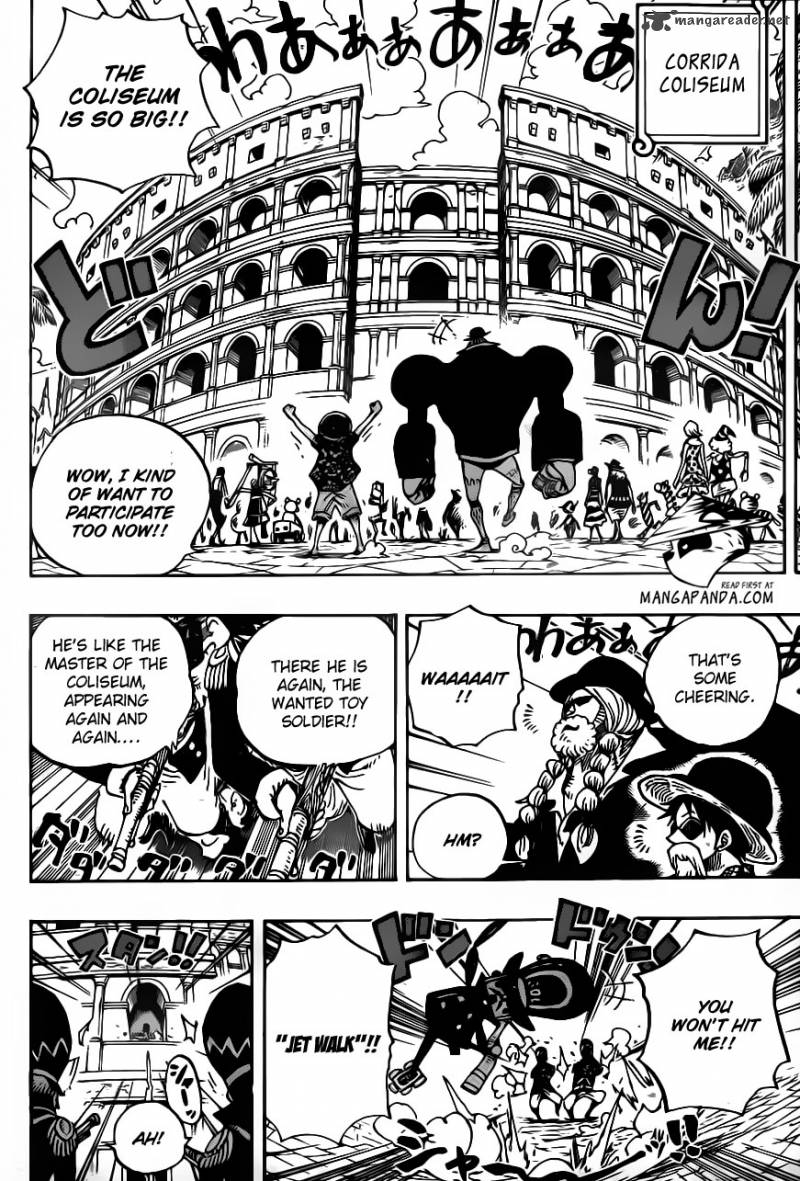 One Piece Chapter 703 - Page 14 in English