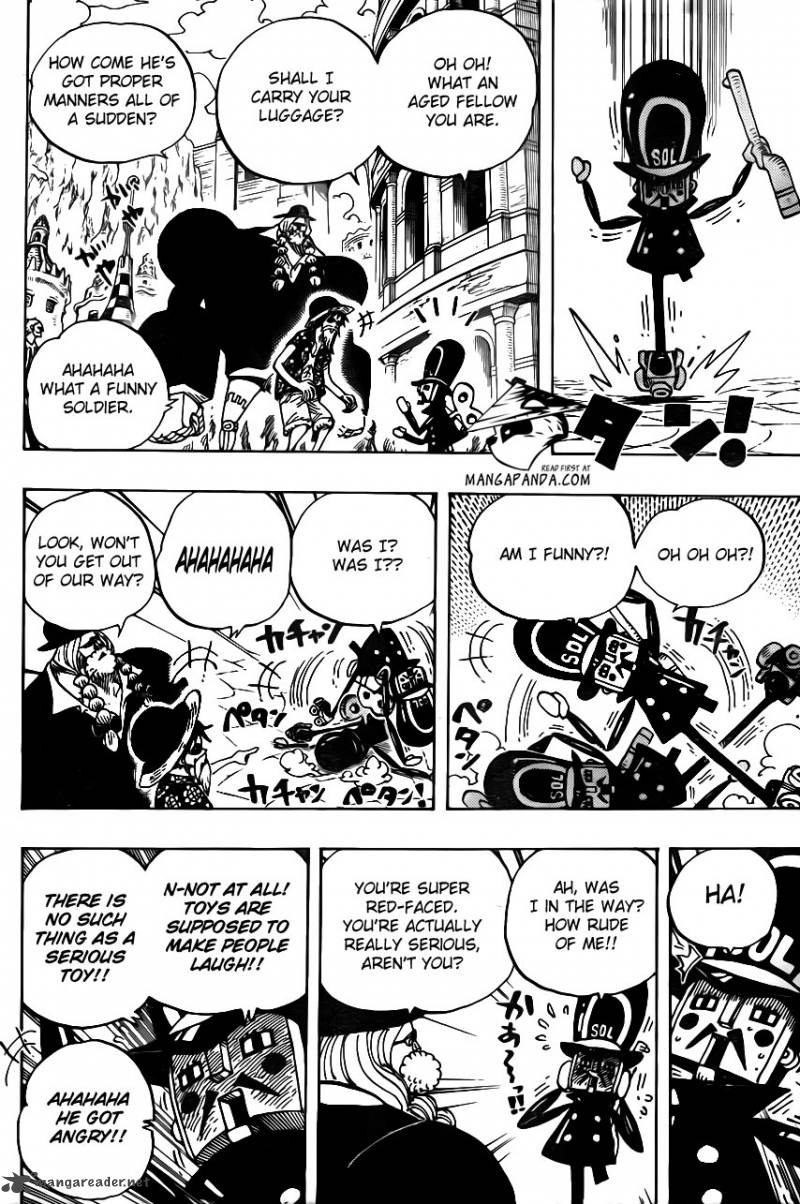 One Piece Chapter 703 - Page 16 in English