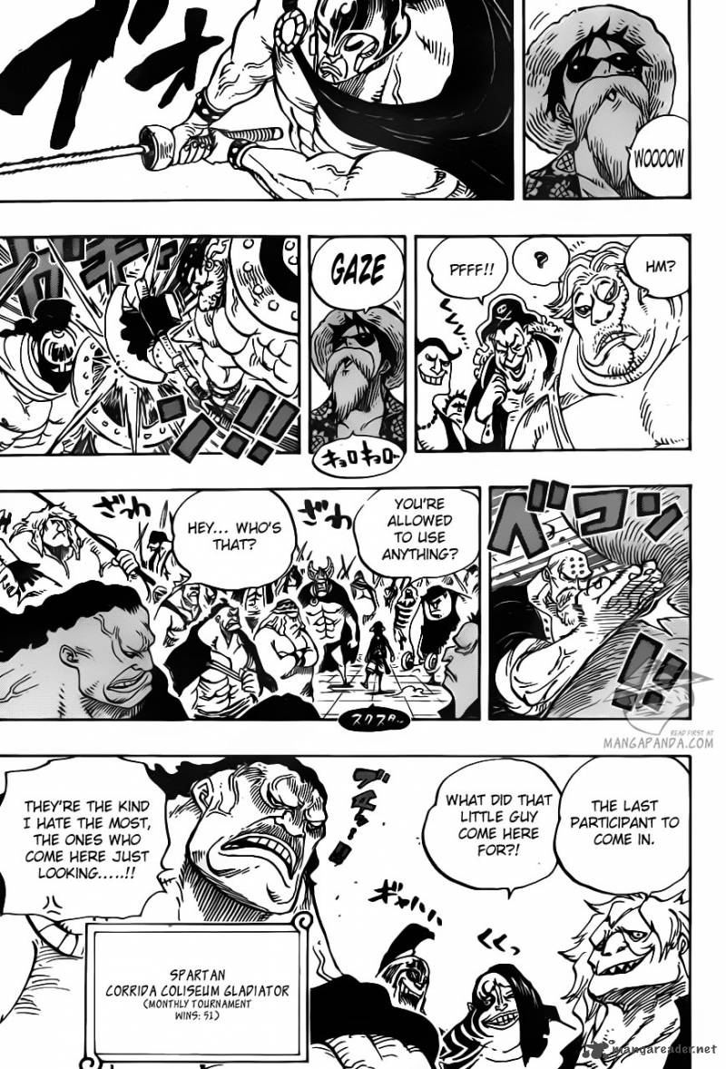 One Piece Chapter 703 - Page 19 in English