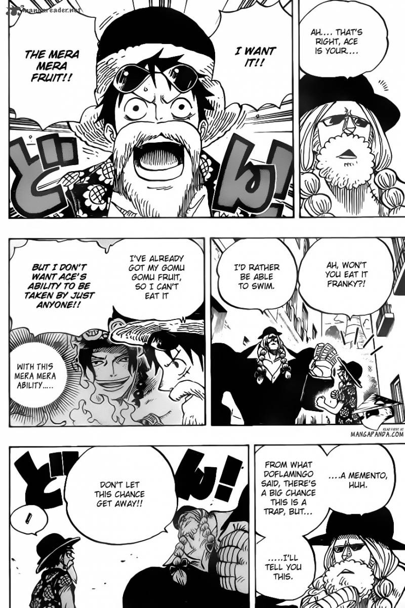 One Piece Chapter 703 - Page 6 in English