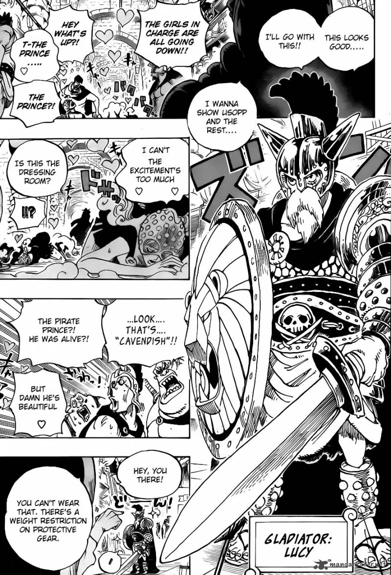 One Piece Chapter 704 - Page 11 in English