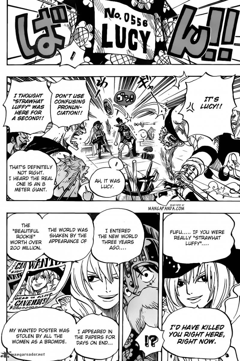 One Piece Chapter 704 - Page 14 in English