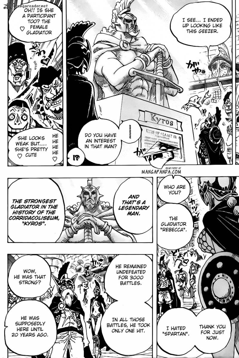 One Piece Chapter 704 - Page 16 in English