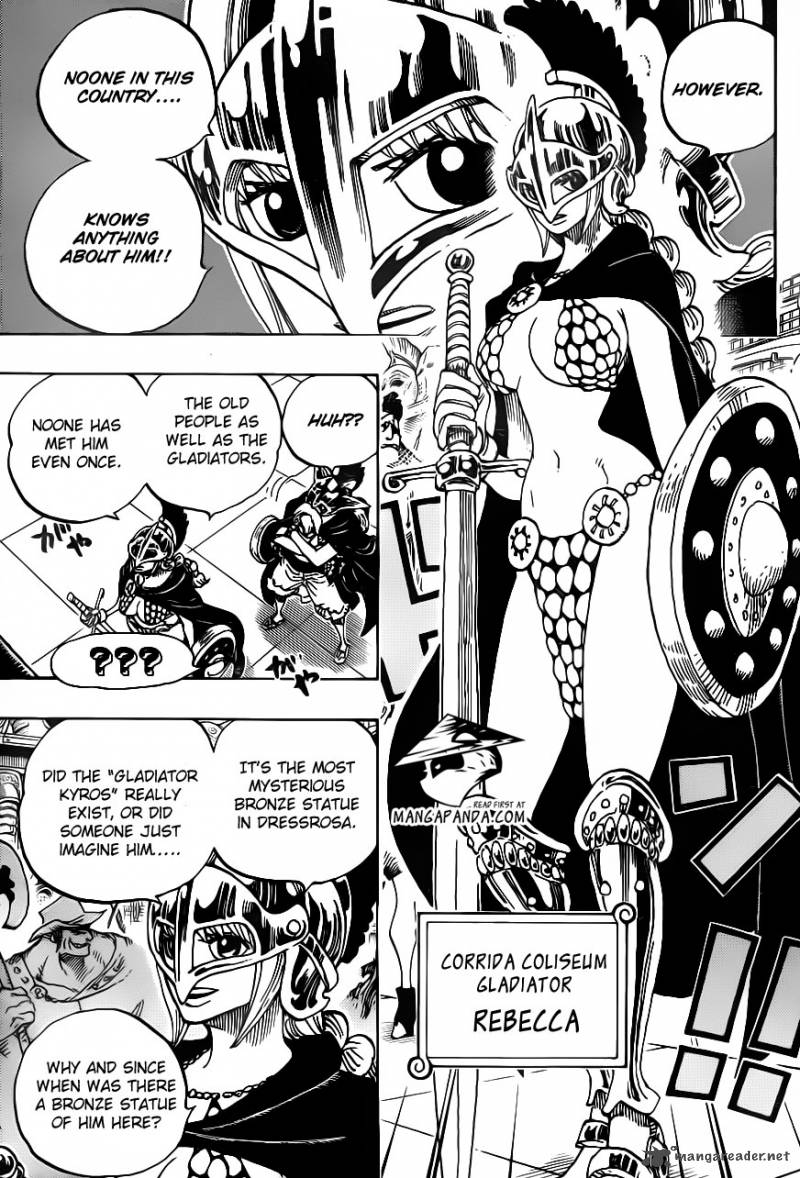 One Piece Chapter 704 - Page 17 in English