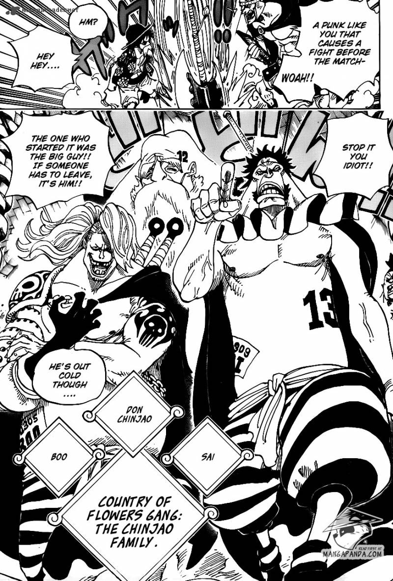 One Piece Chapter 704 - Page 5 in English