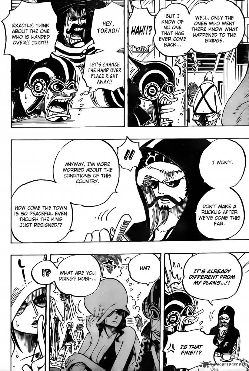 One Piece Chapter 705 - Page 11 in English