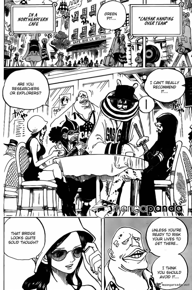 One Piece Chapter 705 - Page 9 in English