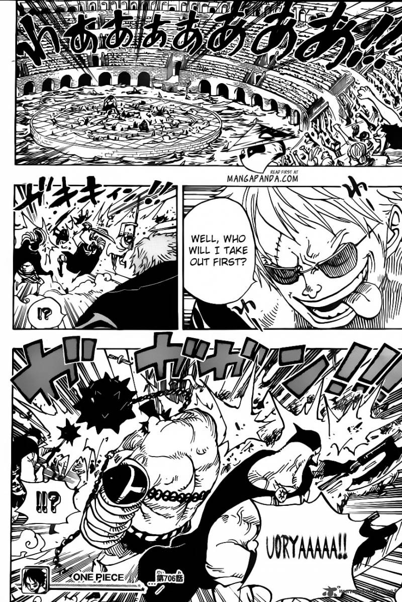 One Piece Chapter 706 - Page 15 in English