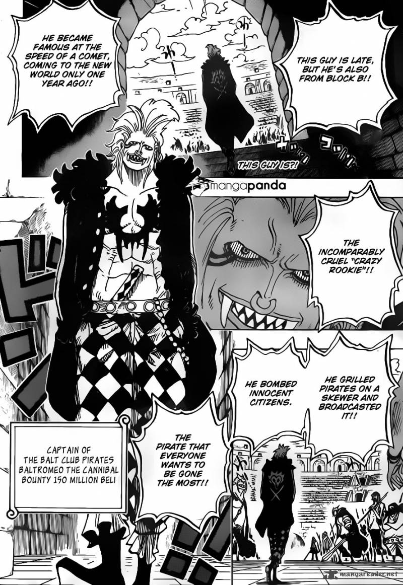 One Piece Chapter 706 - Page 4 in English