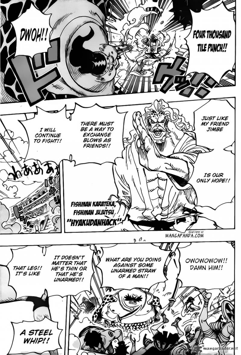 One Piece Chapter 707 - Page 10 in English